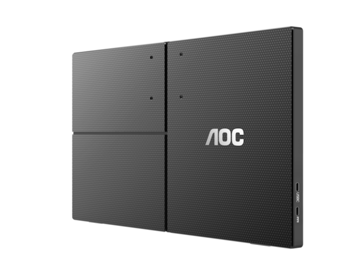Monitor AOC 16T3EA 15,6"/IPS/1920x1080/60Hz/4ms GtG/USB C/prenosni/crna
