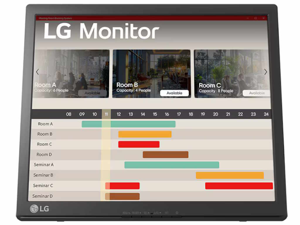 Monitor LG 17BR30T-B 17"/TN,Touch,5:4/1280x1024/75Hz/5ms GtG/VGA,USB/VESA/crna - Slika 3