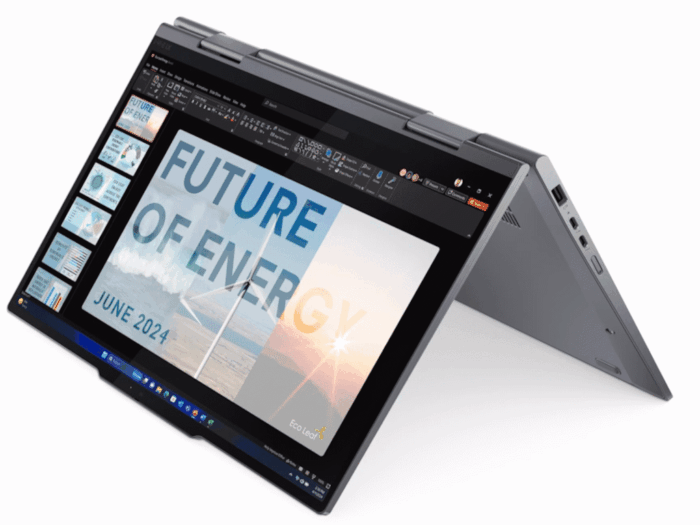 Laptop LENOVO ThinkPad X1 2in1 G9 Win11 Pro/14" 2.8K OLED Touch/U7-155U/32GB/1TB/FPR/bklt eng/siva