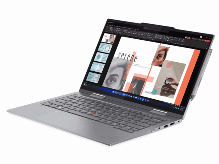 Laptop LENOVO ThinkPad X1 2in1 G9 Win11 Pro/14" 2.8K OLED Touch/U7-155U/32GB/1TB/FPR/bklt eng/siva