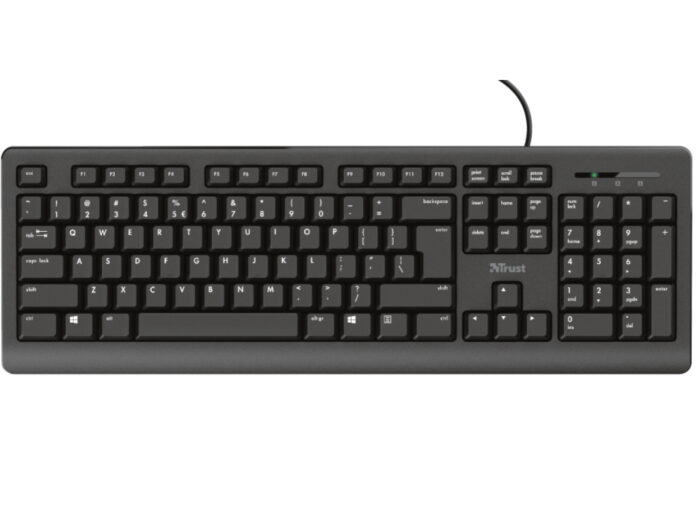 Tastatura TRUST Primo žicna/US/crna