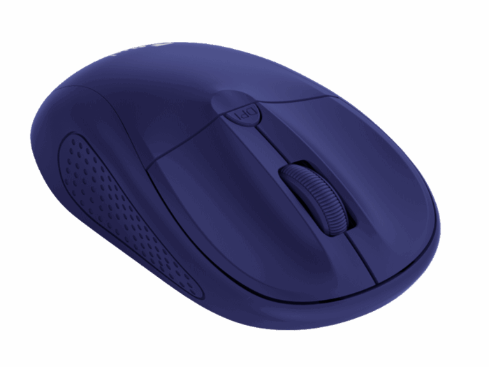 Miš TRUST Primo mat bežicni/plava