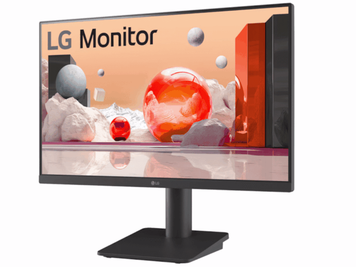 Monitor LG 24MS550-B 23,8"/IPS/1920x1080/100Hz/5ms GtG/HDMIx2/VESA/Visina/zvucnici/crna