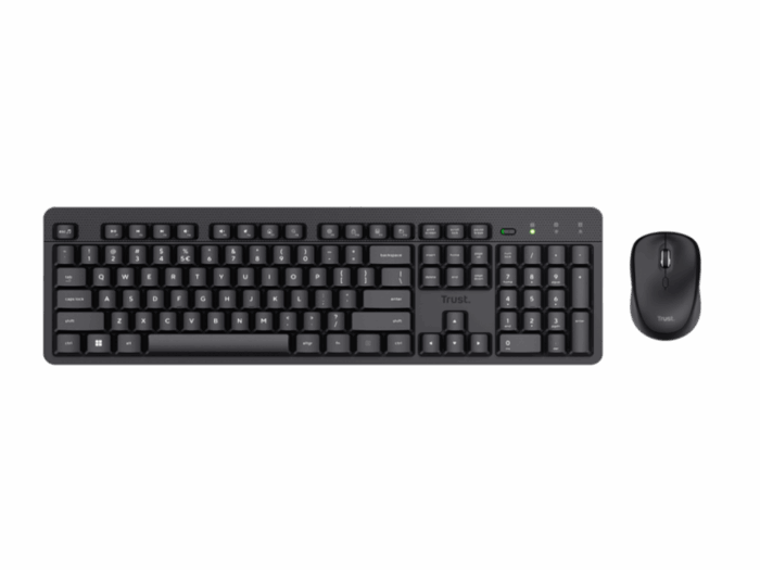 Tastatura+miš TRUST ODY II/US/crna