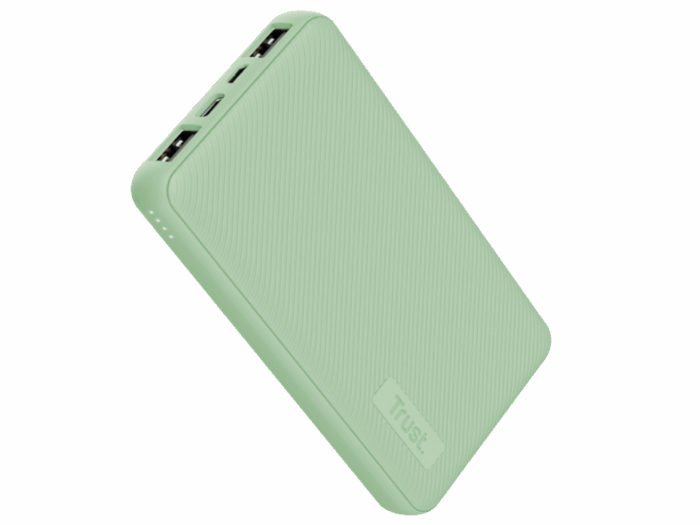 Eksterna baterija TRUST Primo 10.000mAh ECO powerbank/zelena