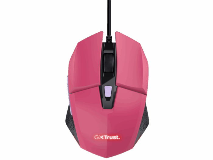 Miš TRUST GXT109P FELOX gaming/pink