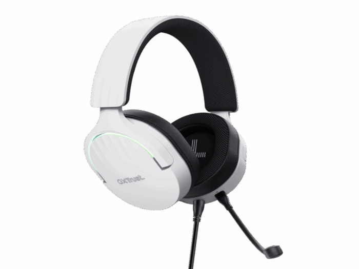 Slušalice TRUST GXT490W FAYZO 7.1/ USB/bela