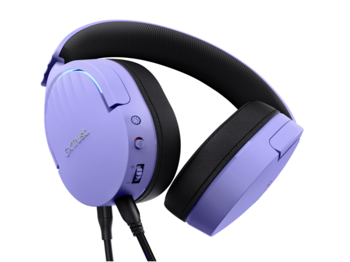 Slušalice TRUST GXT490P FAYZO 7.1/ USB/ljubicasta