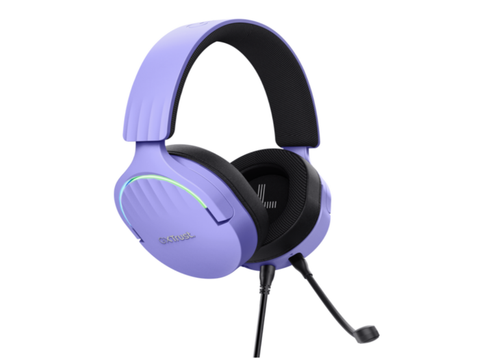 Slušalice TRUST GXT490P FAYZO 7.1/ USB/ljubicasta