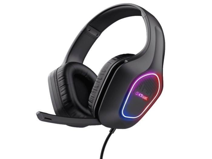 Slušalice GXT416 ZIROX LED/crna