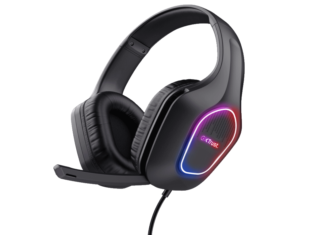 Slušalice GXT416 ZIROX LED/crna