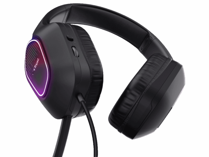 Slušalice GXT416 ZIROX LED/crna