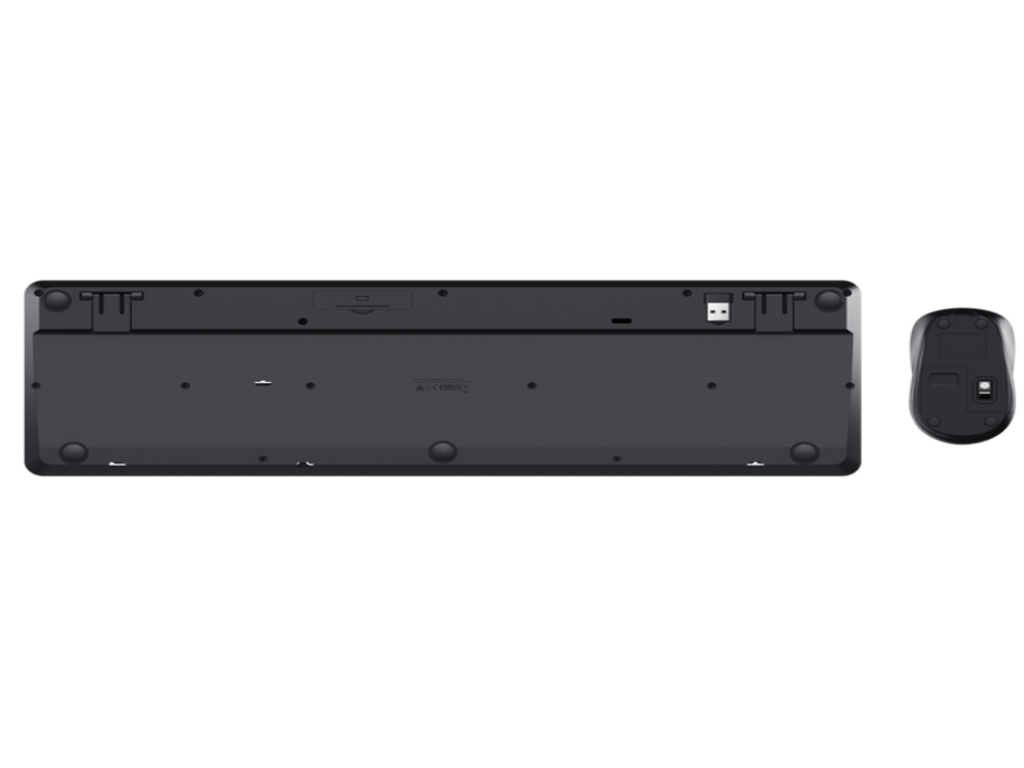 Tastatura+miš TRUST ODY II bežicni set/Silent/SRB/crna - Slika 4