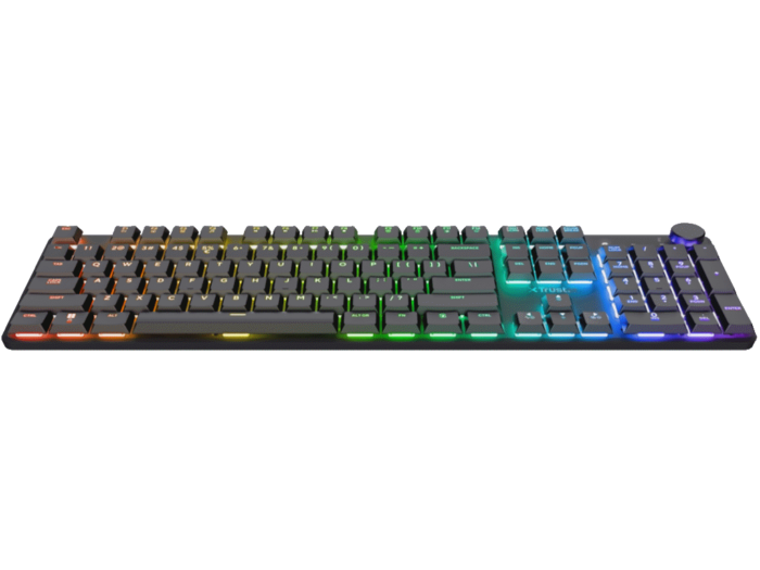 Tastatura TRUST GXT868 TORIX WRLS Mehanicka/US/crna