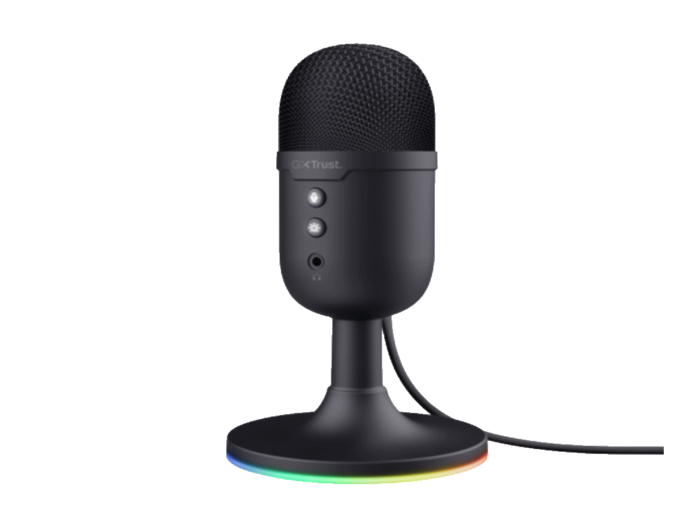 Mikrofon TRUST GXT234 YUNIX USB MICROPHONE Black