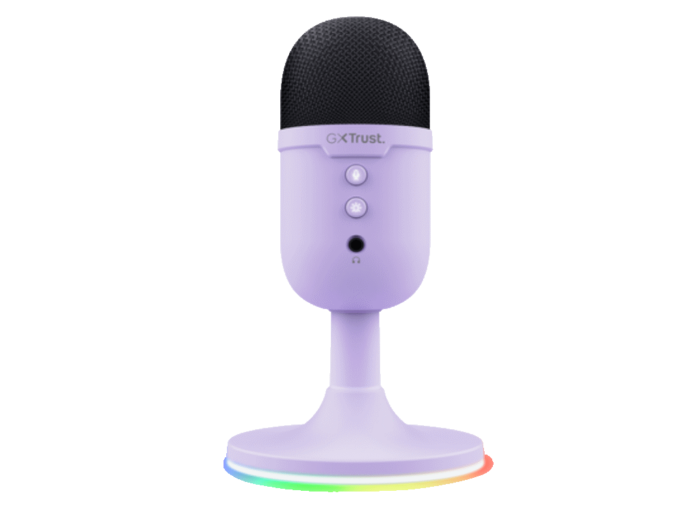 Mikrofon TRUST GXT234P YUNIX USB MICROPHONE PURPLE