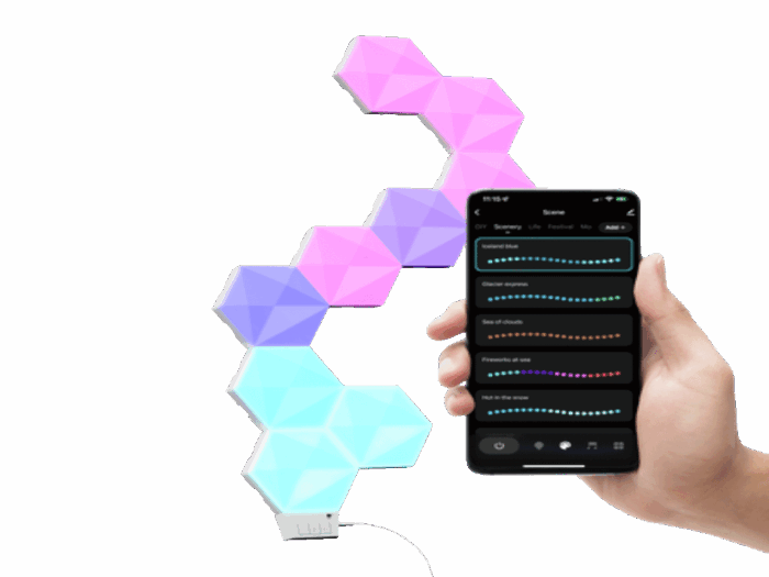 Panel TRUST GXT902 VYBZ RGB HEXAGON LIGHT PANELS