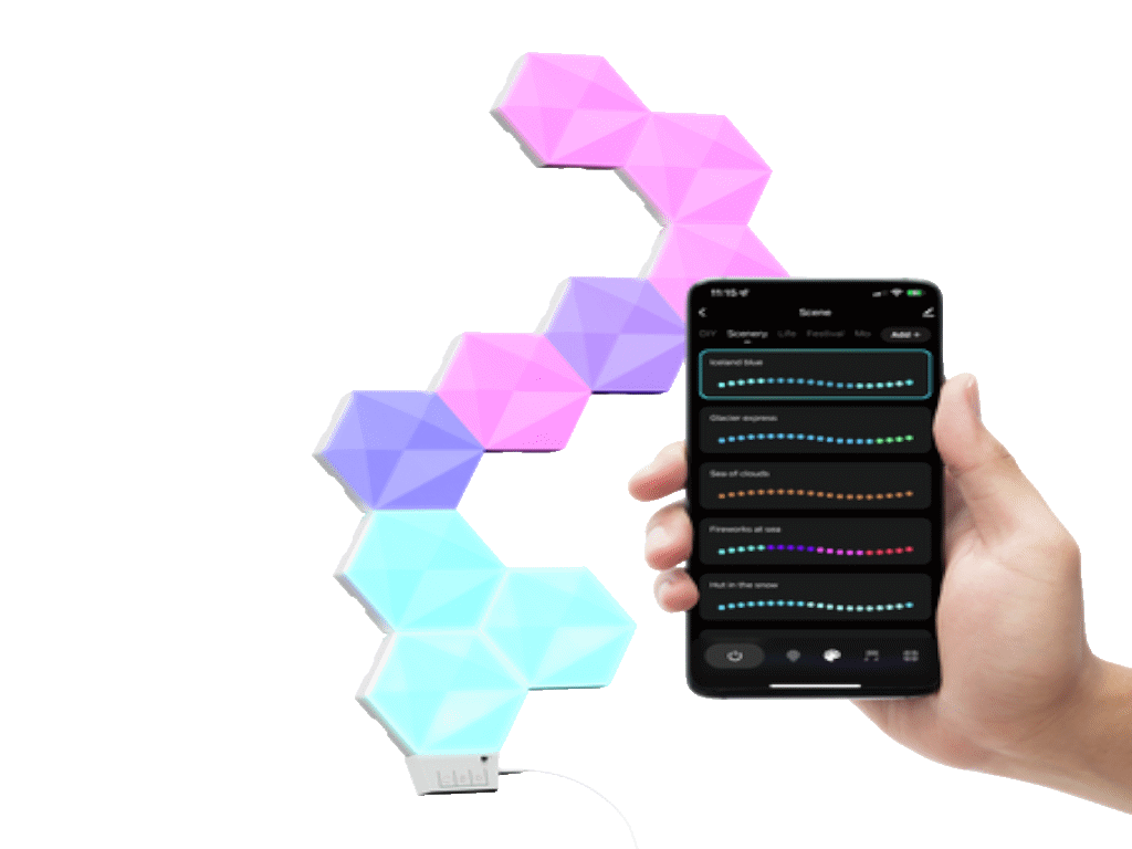 Panel TRUST GXT902 VYBZ RGB HEXAGON LIGHT PANELS