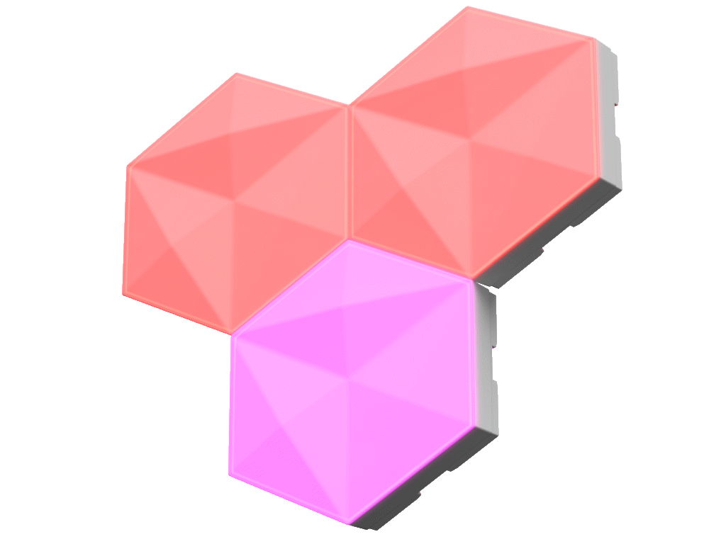 Panel TRUST GXT903 VYBZ LED HEXAGON PANELS 3-PACK - Slika 4