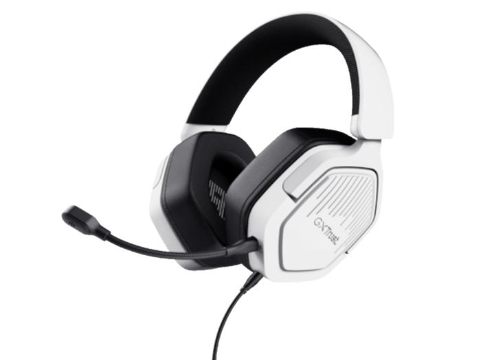 Slušalice TRUST GXT492W CARUS/bela