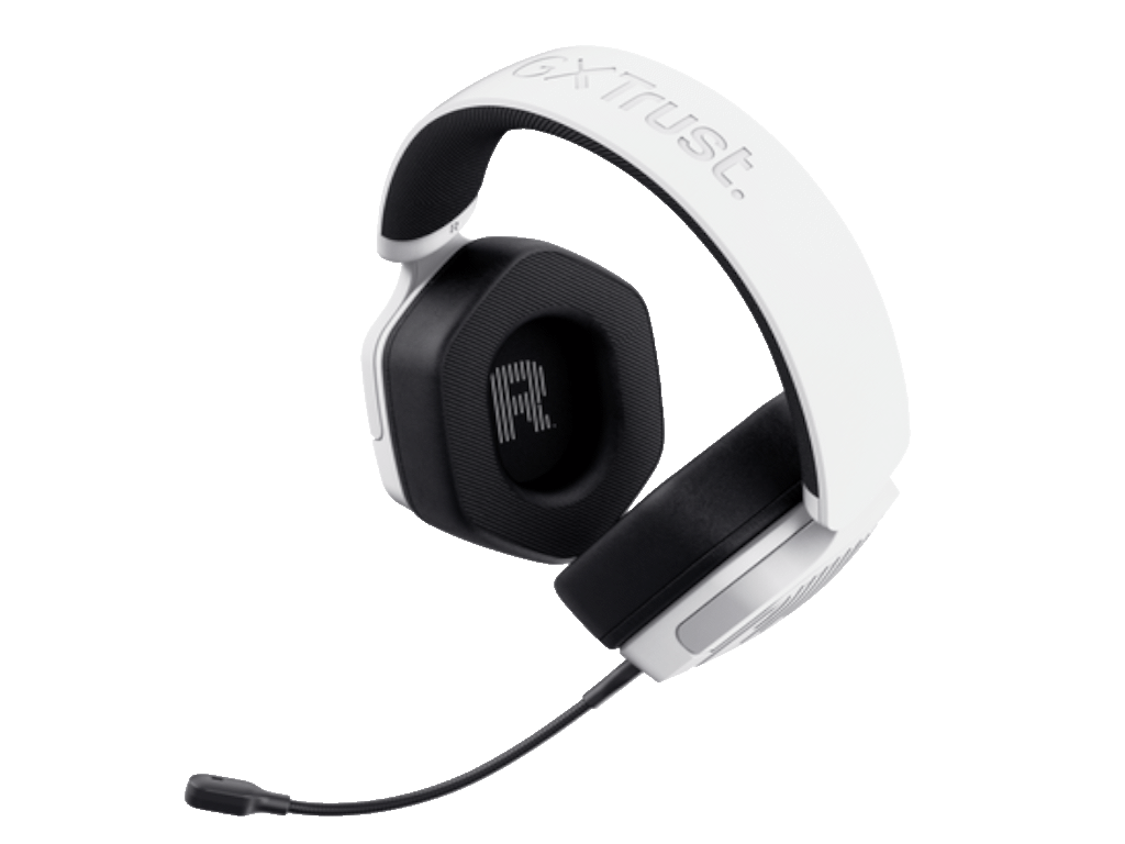 Slušalice TRUST GXT492W CARUS/bela