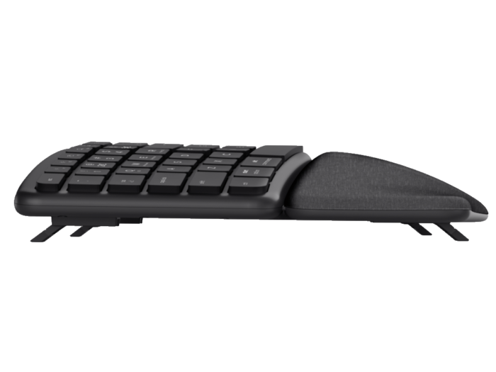 Tastatura TRUST KEYRA ERGO MULTI WRLS KEYBOARD US