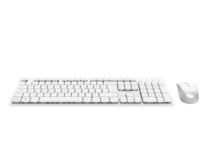 Tastatura+miš TRUST ODY II bežicna /US/bela