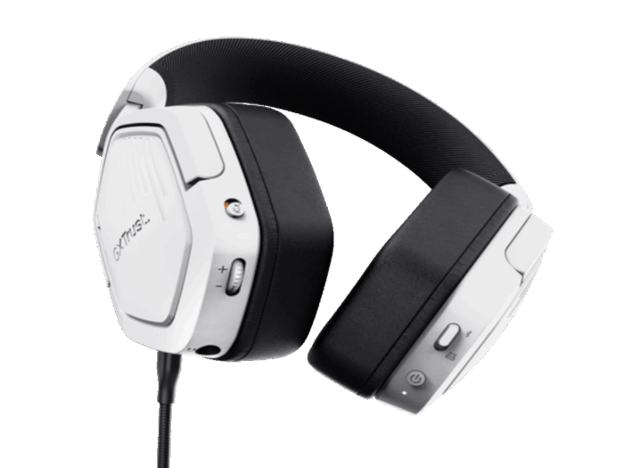 Slušalice TRUST GXT493W CARUS bežicne/WIRELESS/BT/bela