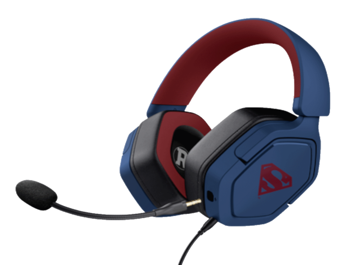 Slušalice TRUST GXT492SM CARUS Superman/plava