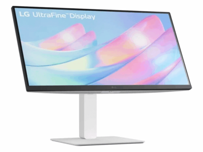 Monitor LG 27US550-W 27"/IPS/3840x2160/60Hz/5ms GtG/HDMIx2,DP/pivot,visina/crno bela