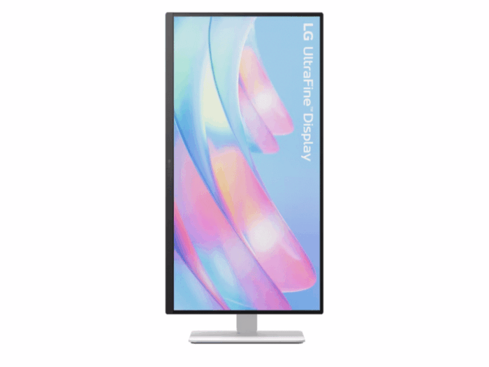 Monitor LG 27US550-W 27"/IPS/3840x2160/60Hz/5ms GtG/HDMIx2,DP/pivot,visina/crno bela