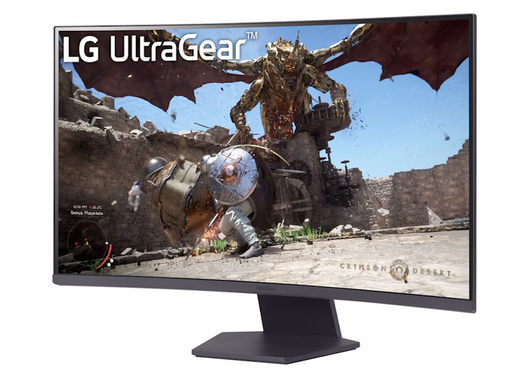 Monitor LG 32GS60QC-B 31.5"/VA,zakrivljen/2560x1440/180Hz/1ms GtG/HDMIx2,DP/freesync/VESA/crna - Slika 3