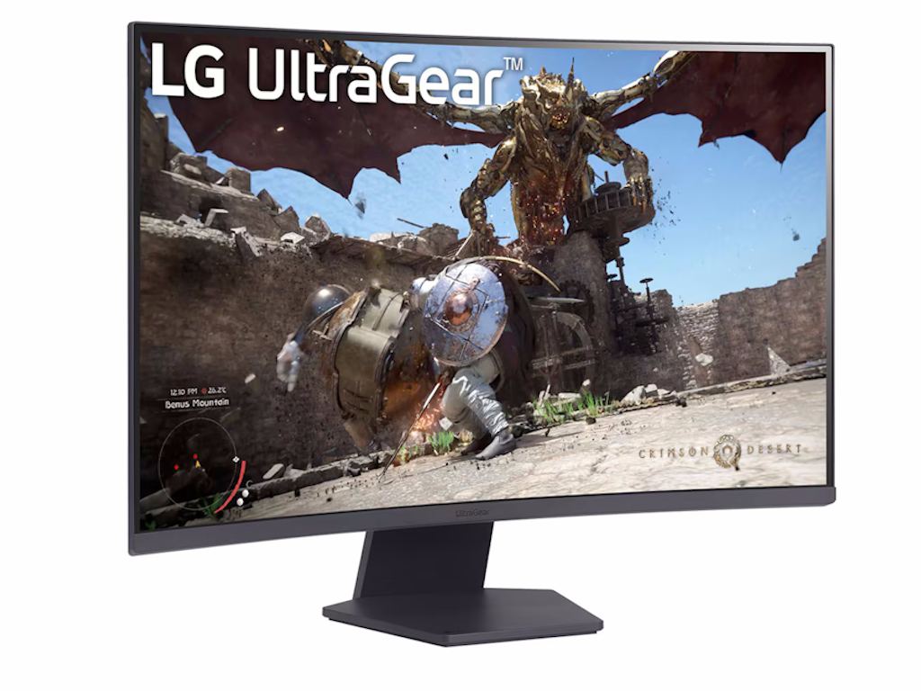 Monitor LG 32GS60QC-B 31.5"/VA,zakrivljen/2560x1440/180Hz/1ms GtG/HDMIx2,DP/freesync/VESA/crna - Slika 2