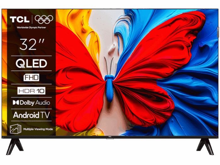 Televizor TCL 32S5K/QLED/32"/FullHD/60Hz/Android TV/crna