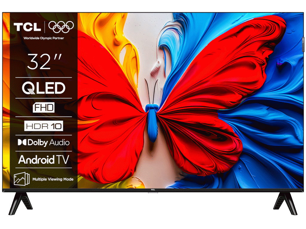 Televizor TCL 32S5K/QLED/32"/FullHD/60Hz/Android TV/crna