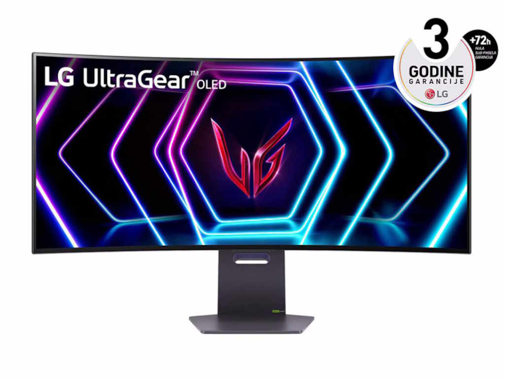 Monitor LG 39GS95QE-B 39"/OLED,zakrivljen,21:9/3440x1440/240Hz/0,03ms/HDMIx2,DP,USB/Gsync,freesync - Slika 2