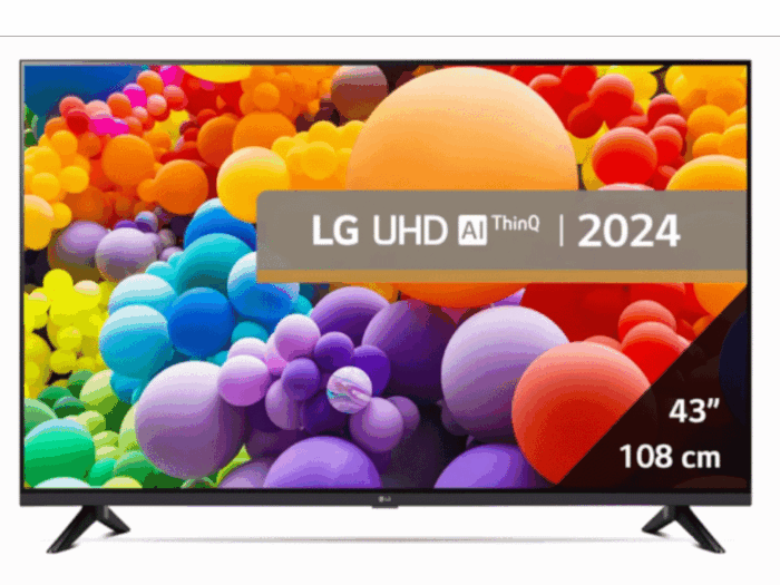 Televizor LG 43UT73003LA/Direct LED/43"/4K Ultra HD/smart/webOS 24/crna