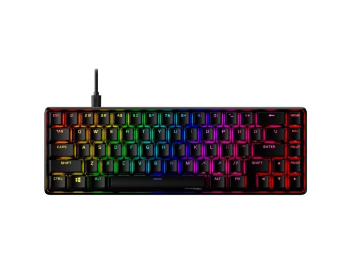 Tastatura HP HyperX Alloy Origins 65/Mehanicka/Gaming/ HX Red/US/4P5N4AA/crna