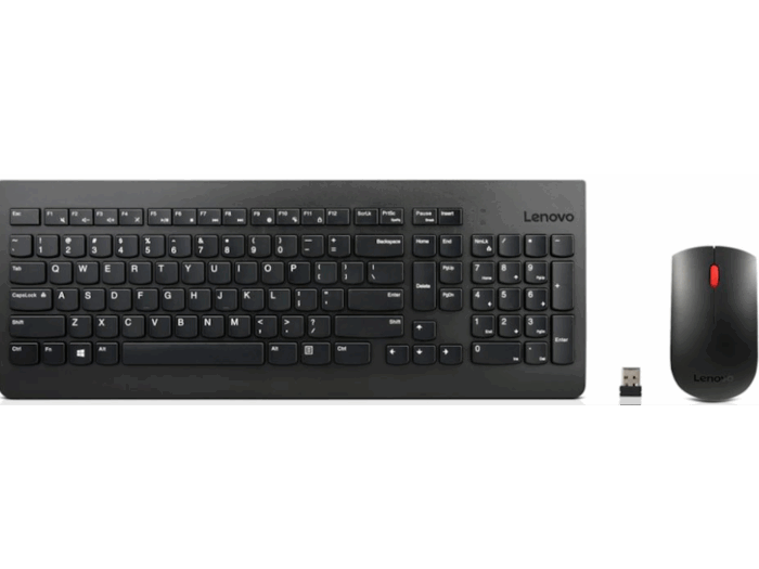 Tastatura+miš LENOVO Essential/bežicni combo G1/US/crna