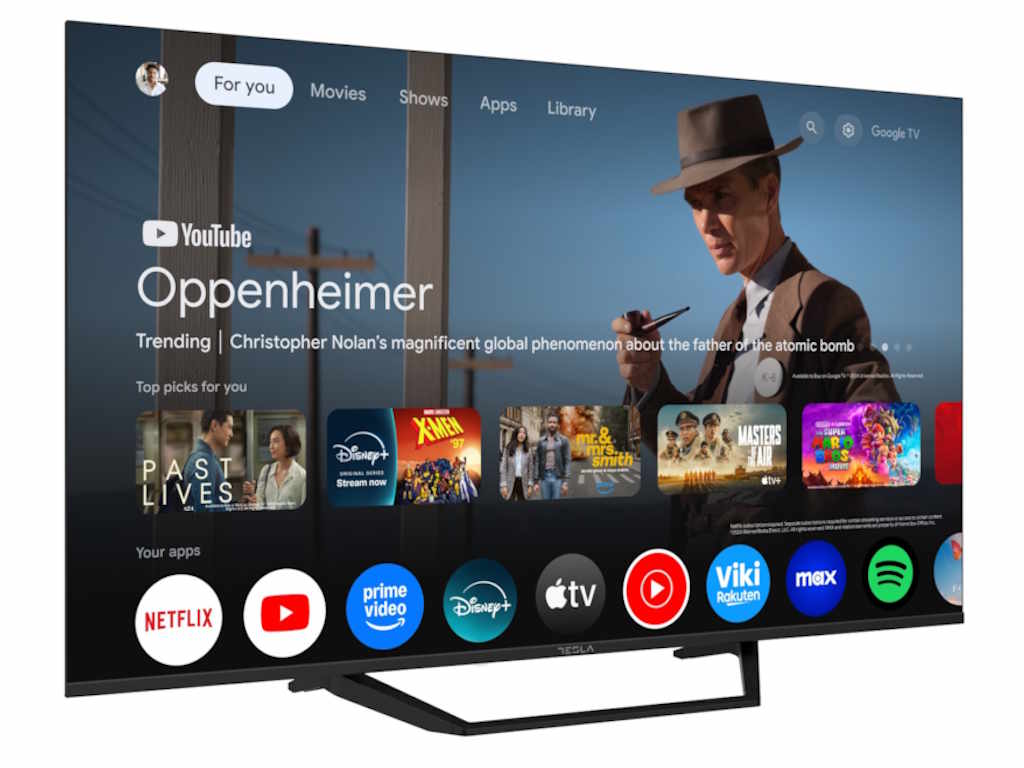 Televizor TESLA 50E655BUS/D-LED/50"/4K/Smart/Google TV/crna - Slika 4