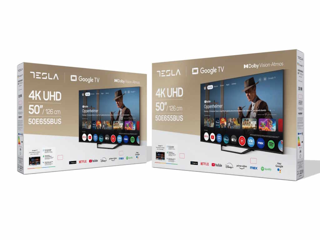 Televizor TESLA 50E655BUS/D-LED/50"/4K/Smart/Google TV/crna - Slika 3
