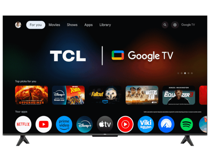 Televizor TCL 50V6B/LED/50"/4K HDR/60Hz/Google TV/crna