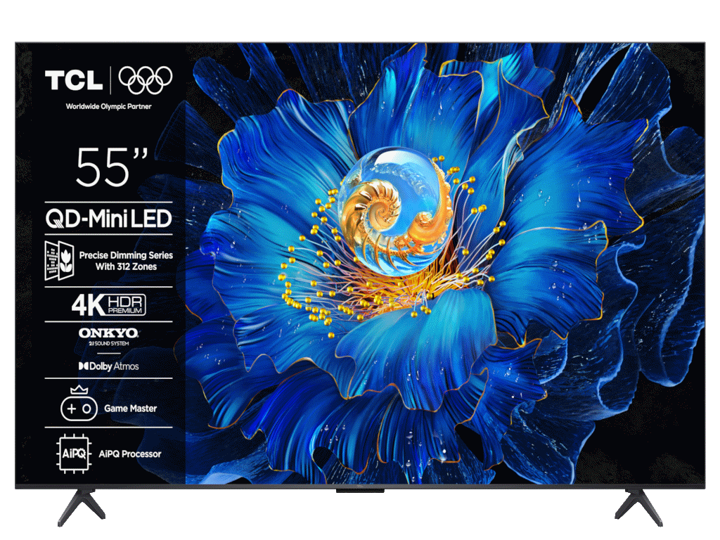 Televizor TCL 55C6KS/MiniLED-QLED/55"/4K UHD/60Hz/Google TV/crna