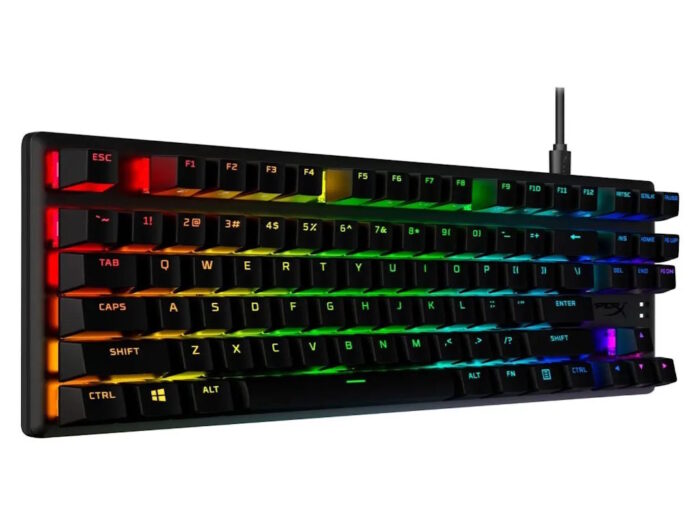 Tastatura HYPERX Alloy Origins PBT - Aqua Mehanicka/crna