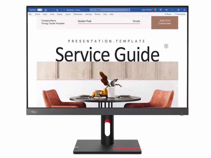 Monitor LENOVO ThinkVision S24i-30 23.8"/IPS/1920x1080/100Hz/4ms/2x HDMI,VGA