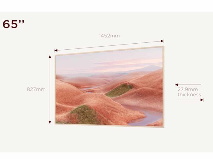 Televizor TCL 65A300W/QLED/65"/4K UHD/144Hz/Matte Screen/"Ai" Art/Google TV/frame