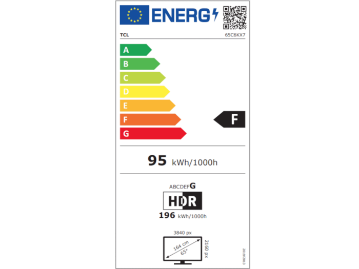 Televizor TCL 65C6KS/QLED-Mini LED/65"/4K UHD/60Hz/Google TV/crna