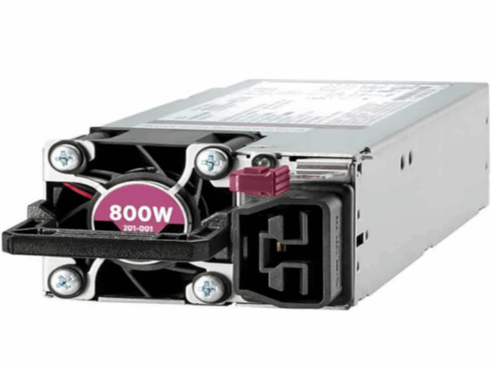 Napajanje HPE 800W Flex Slot Titanium Hot Plug Low Halogen Power Supply Kit 1 Year