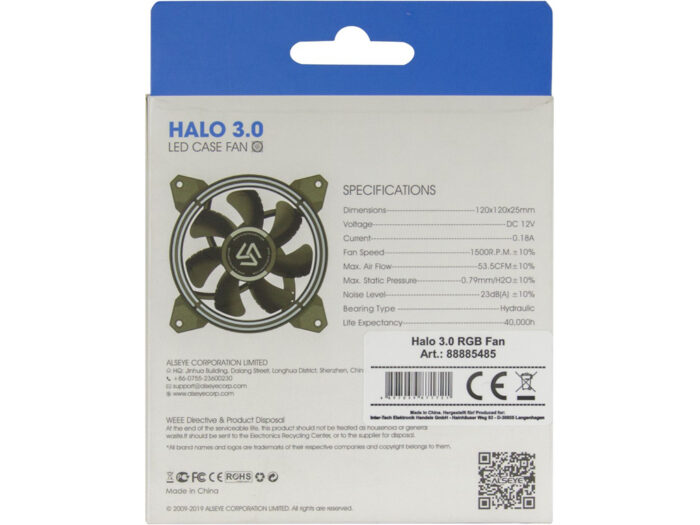 AC Alseye Halo 3.0 Fan
