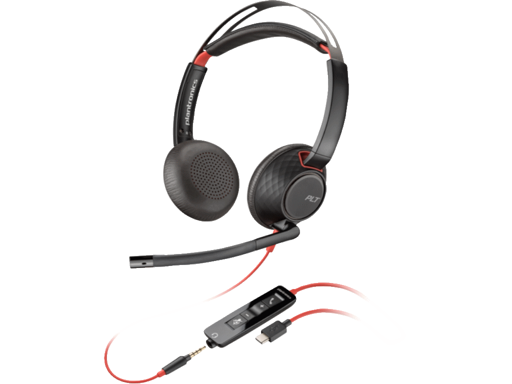 Slušalice HP Poly BW 5220 USB-C HS +3.5mmP +USB-C/A/8X231AA/crna